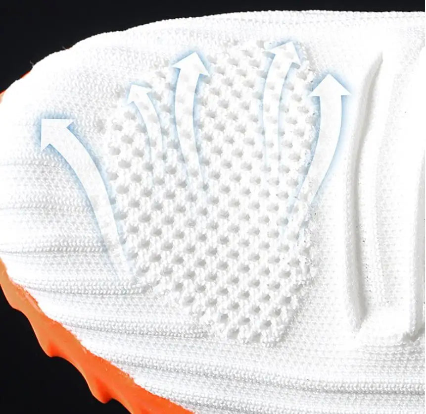 Fashion Sneakers for Men &amp; Women – Breathable Mesh, Lace-Up Vulcanized Casual &amp; Running Shoes, Plus Size 45