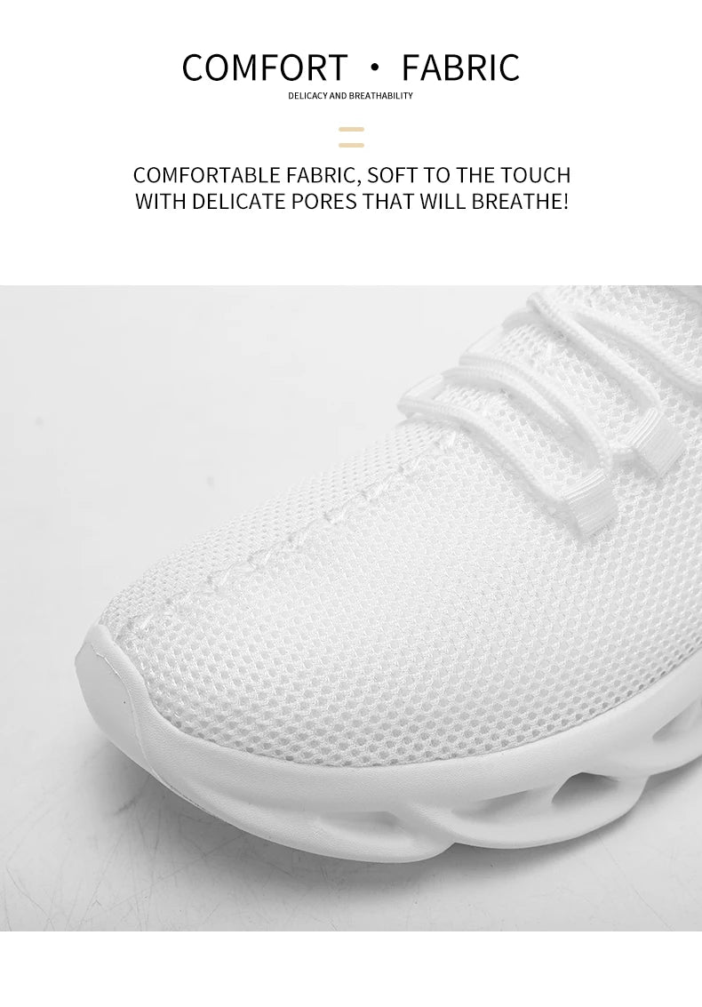Men Casual Sports Shoes Breathable Lightweight Sneakers Outdoor Mesh Black Running Shoes Athletic Jogging Tennis Walking Shoes